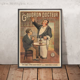 Le Goudron Docteur Vintage Advertising Poster, 1898