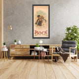 Vintage Bock Beer Poster by Henry Jerome Schile, 1890