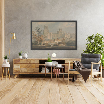 A framed image of 
