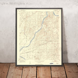 Old Map of Logan Martin Lake, Alabama by USGS, 1951 – Coosa River & Laniers
