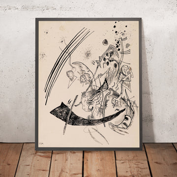 A framed image of 
