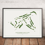 Hazlemere Golf Club: Modern Golf Course Map
