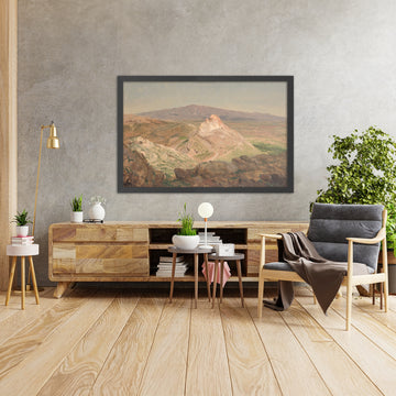A framed image of 