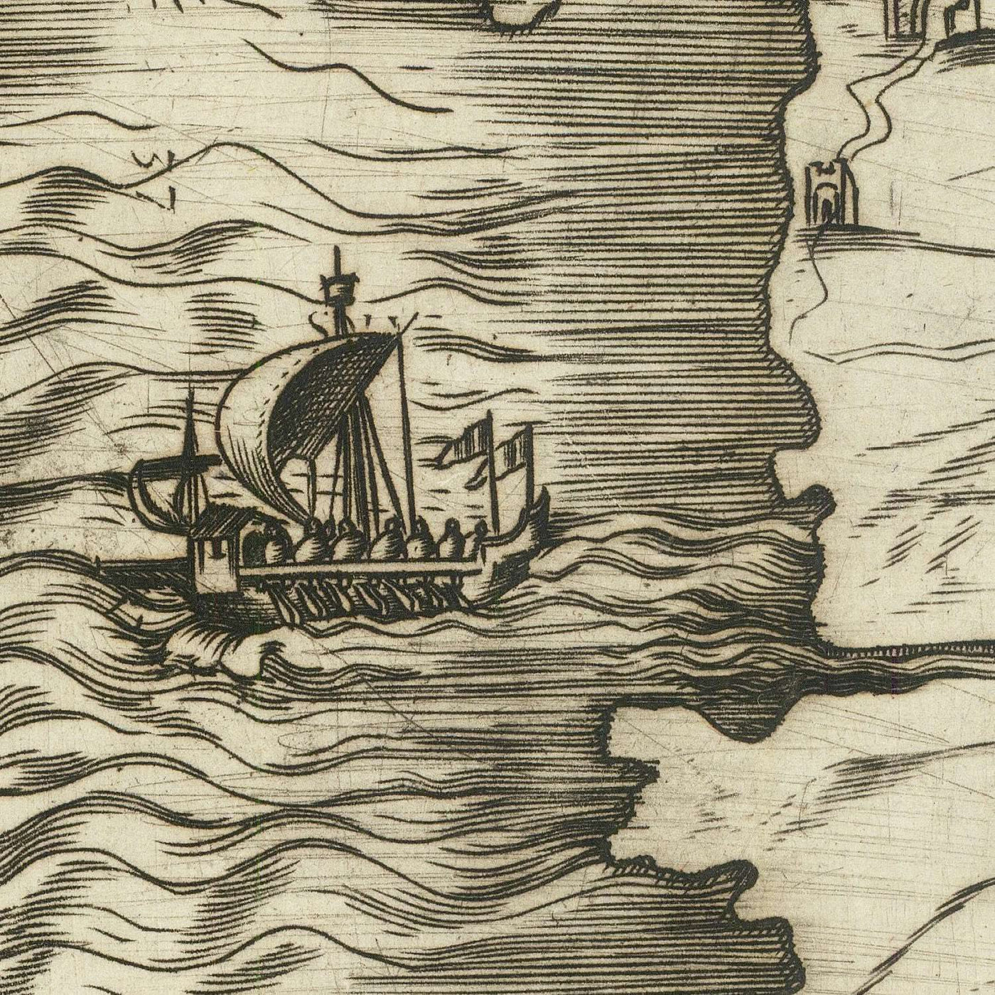 Vieille bataille de Préveza par Salamanque, 1540 : Octave contre Antoine et Cléopâtre 