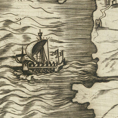 Vieille bataille de Préveza par Salamanque, 1540 : Octave contre Antoine et Cléopâtre 