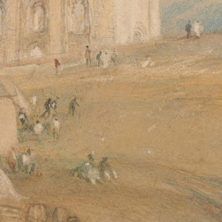 Saint Catherine’s Hill, Guildford, Surrey by Turner, 1830