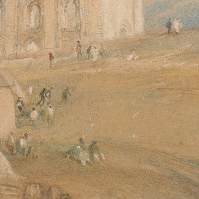 Colina de Santa Catalina, Guildford, Surrey por Turner, 1830 