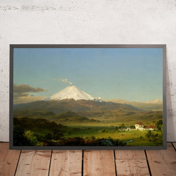 A framed image of 