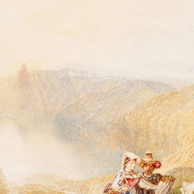 Lake Albano, Italy by Turner, 1794