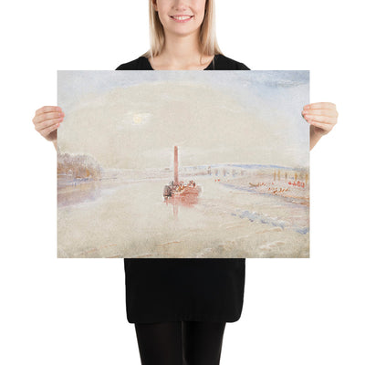 La Confluencia del Sena y el Marne en Charenton, Francia por Turner, 1835 