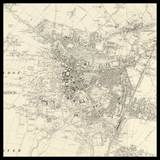 Personalised Old Map of Cambridge
