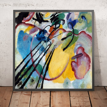 A framed image of 
