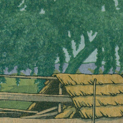 Mañana en Tsuchiura de Hasui Kawase, 1935 