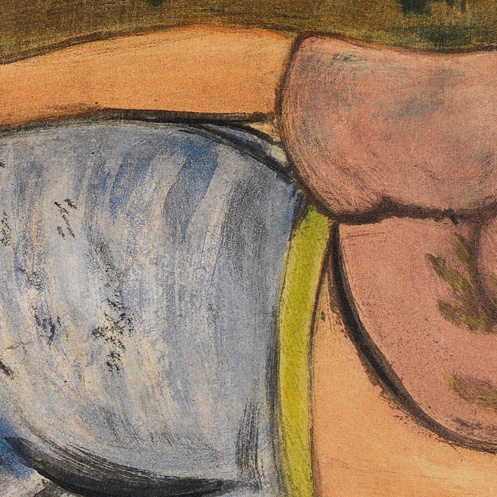 Odaliske mit rotem Kästchen (Odalisque au coffret rouge) von Henri Matisse, 1926 