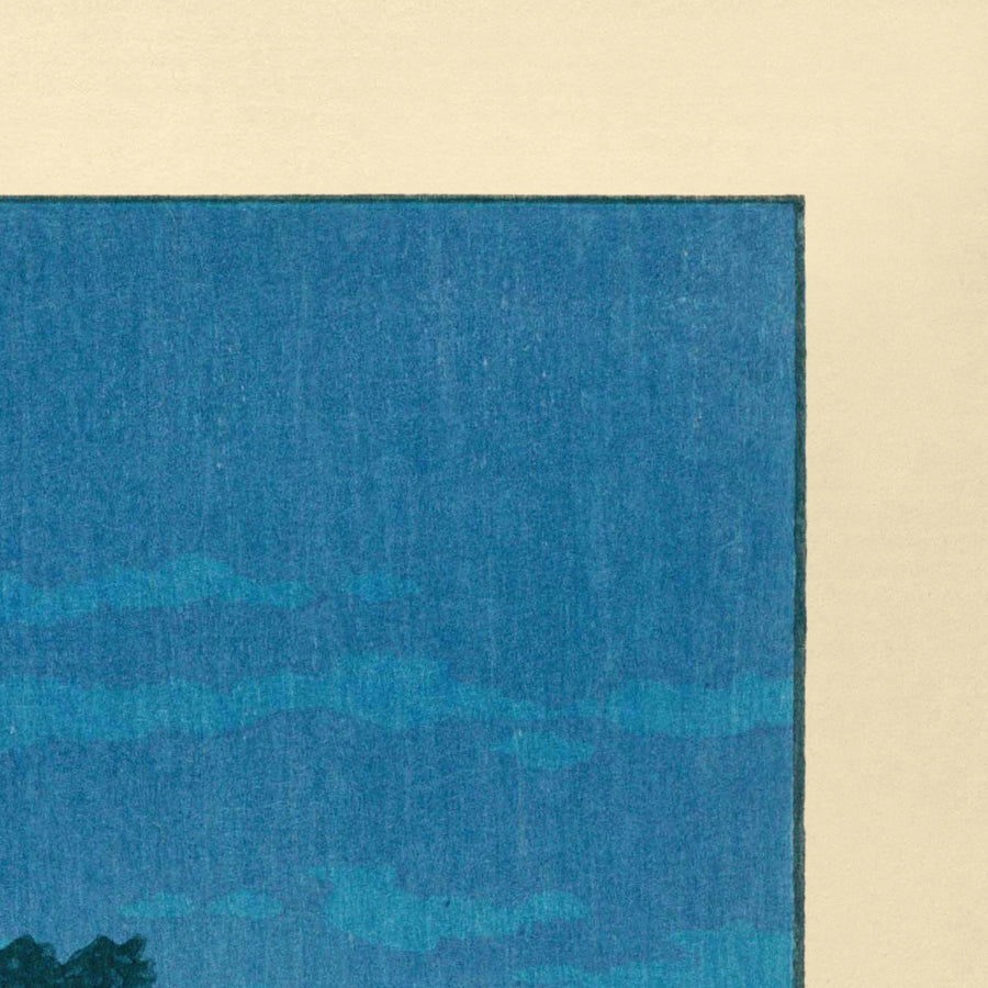 Der Sanpoji-Teich in Shakujii von Hasui Kawase, 1935 