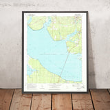 Old Map of Santa Rosa Beach, Florida by USGS, 1970 – Choctawhatchee Bay & Eglin Air Force Base