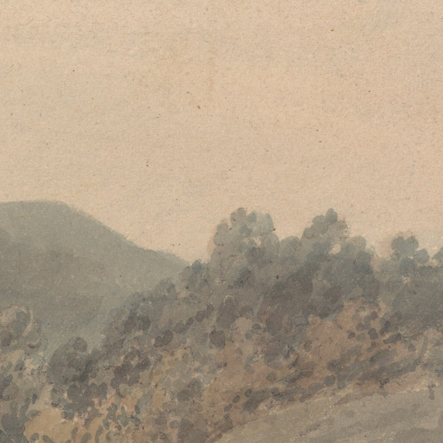 Santa Lucia, Un couvent près de Caserte par Turner, 1795 