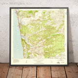Old Map of Del Mar, California by USGS, 1953 – San Diego, Solana Beach & Pacific Ocean