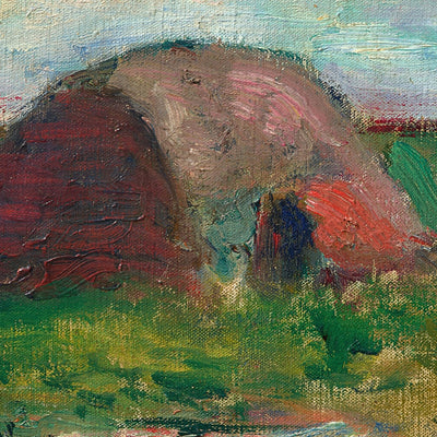 Paysage de Bretagne (paisaje de Bretaña) de Henri Matisse, 1897 
