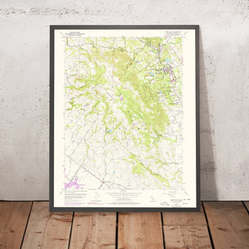 Old Map of Glen Ellen, California by USGS, 1954 – Sonoma State Park & Petaluma