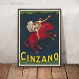 Cinzano Vintage Advertising Poster by Leonetto Cappiello, 1926