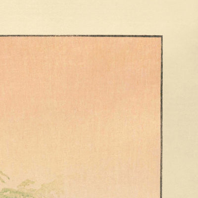 Mañana en Tsuchiura de Hasui Kawase, 1935 