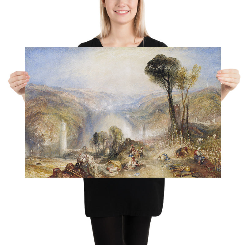 Oberwesel by Turner, 1840
