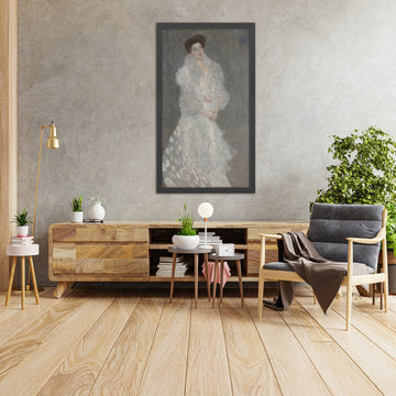 A framed image of 