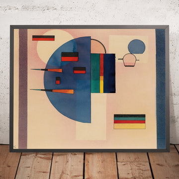 A framed image of 