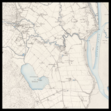 Carte ancienne personnalisée de Dumfries 