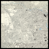 Carte ancienne personnalisée de Notting Hill 