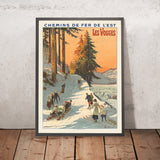 Reiseposter Vogesen: Chemins de fer de l’Est von Louis Tauzin, 1912 