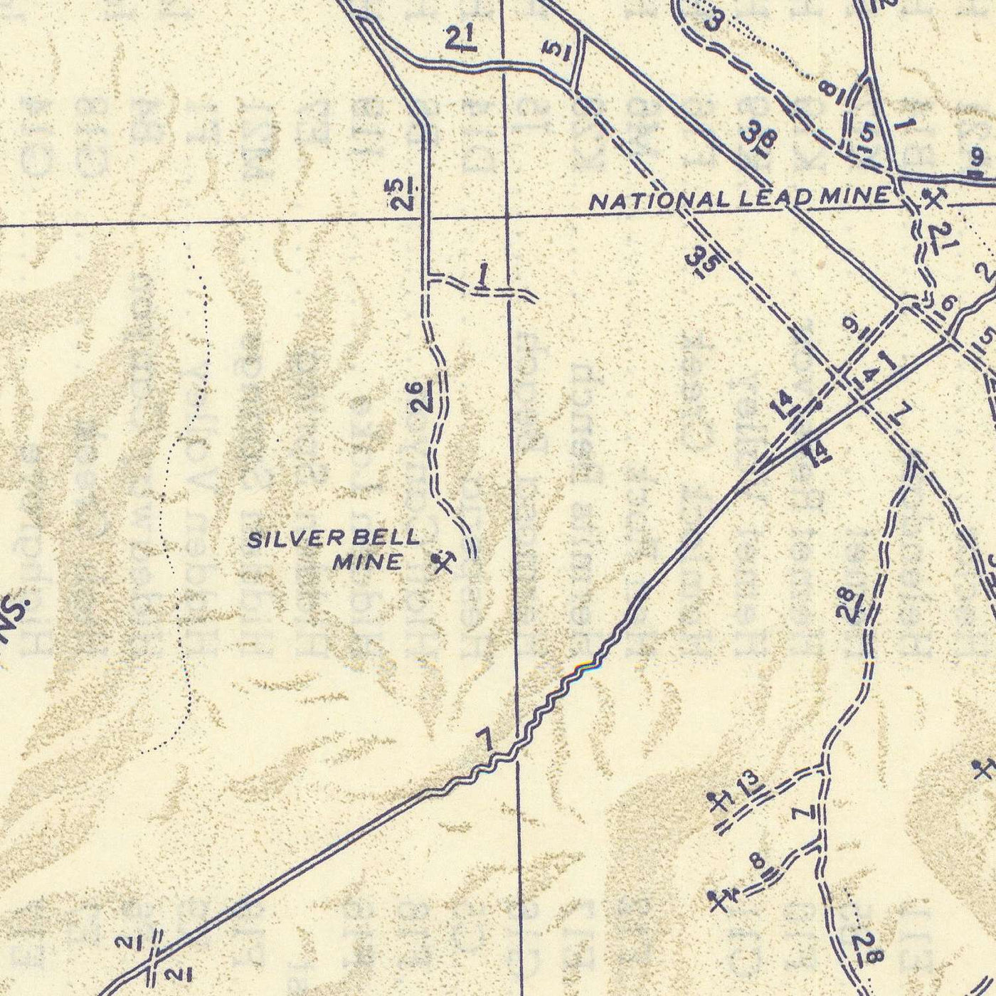 Large Old Los Angeles Road Map, 1945: Automobile Club of Southern California, Hollywood, Beverly Hills, Route 66