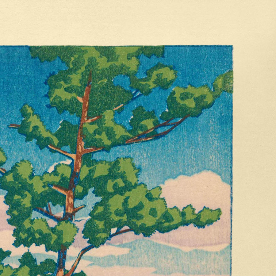 Nishi Park, Fukuoka von Hasui Kawase, 1935 