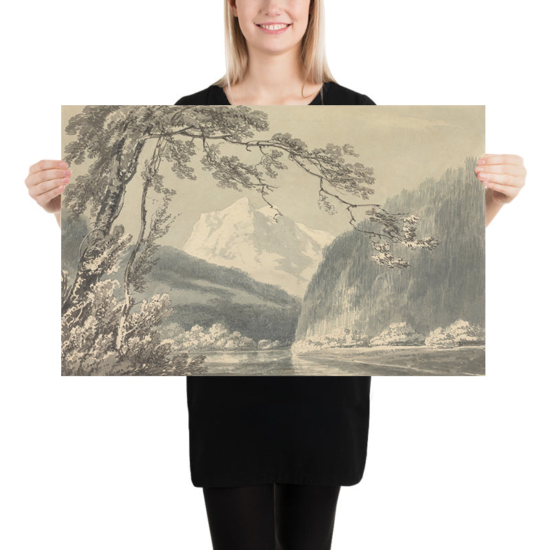 Near Grindelwald by Turner, 1796