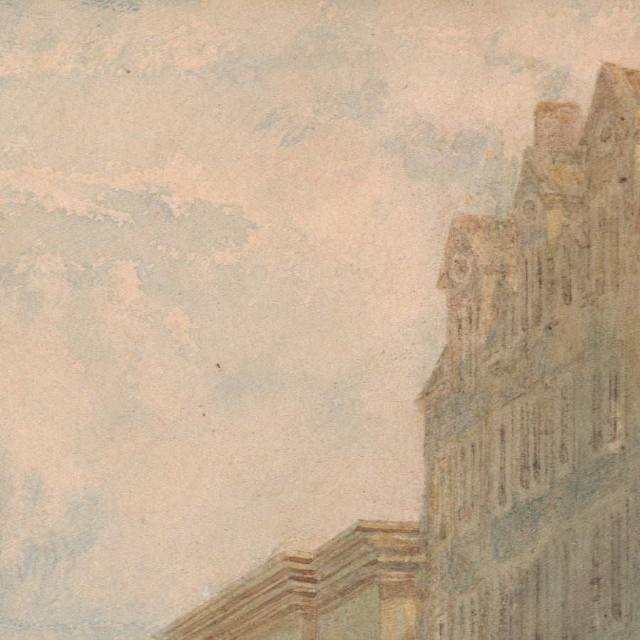 High Street, Edimburgo di Turner, 1818 