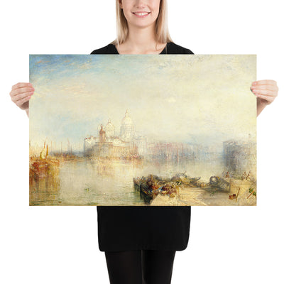 La Dogana y Santa Maria della Salute de Turner, 1843 