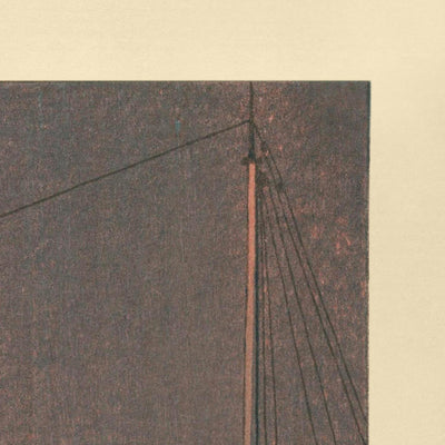 Hayama en Iyo por Hasui Kawase, 1935 