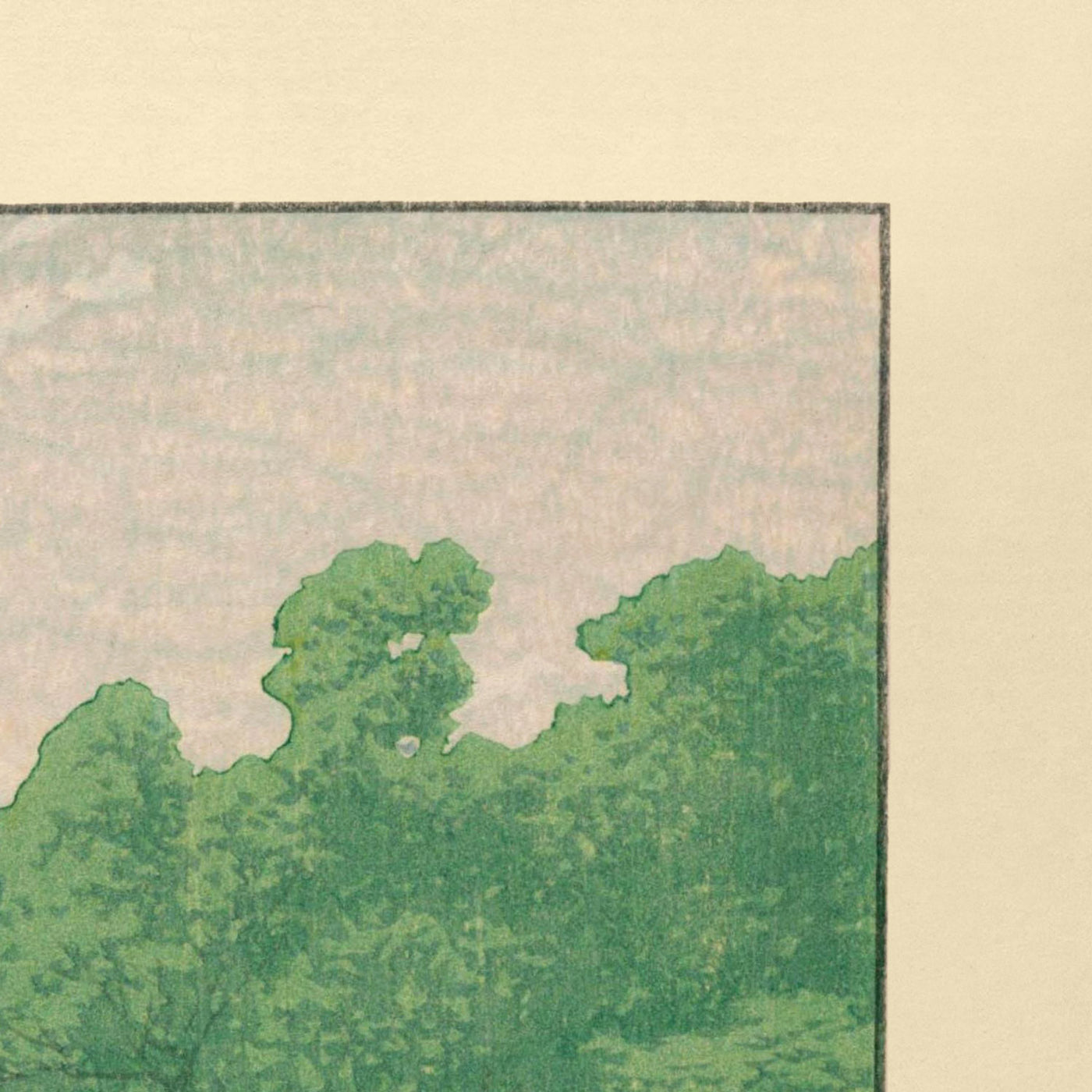 Benkei-Brücke in Akasuka von Hasui Kawase, 1935 
