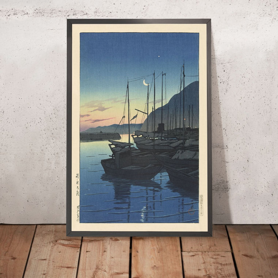 Morgen in Beppu von Hasui Kawase, 1928 