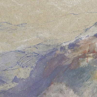 Genua vom Meer von Turner 1828 