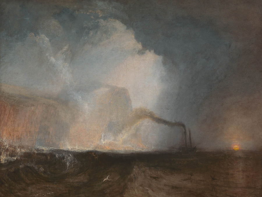 Staffa, la Grotta di Fingal di Turner, 1831 