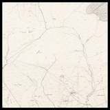 Carte ancienne personnalisée de Rutherglen 