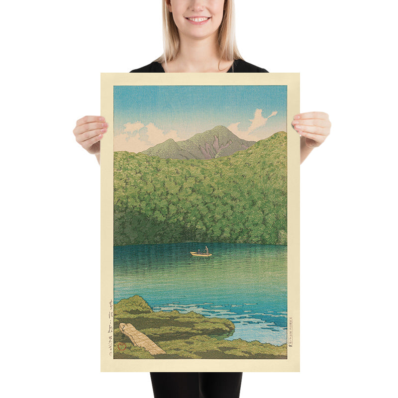 Morgen am Tsutanuma-Teich von Hasui Kawase, 1935 