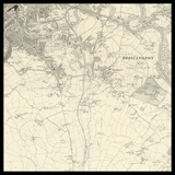 Personalised Old Map of Kingswood & Fishponds