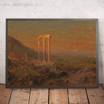 A framed image of 