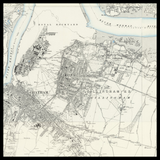 Mapa antiguo personalizado de Gillingham 