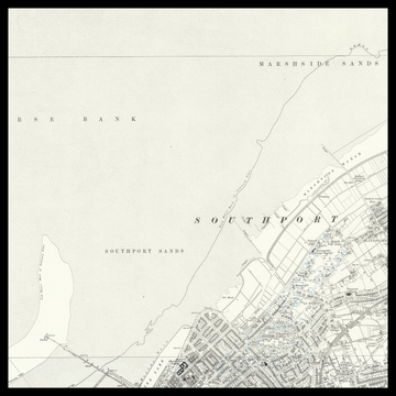 An old Ordnance Survey map of Crosby