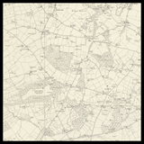 Personalised Old Map of Prestatyn