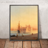 Punta della Dogana and Santa Maria della Salute, Venice by Ivan Konstantinovich Aivazovsky, 1853
